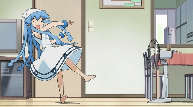 Squid Girl - Aren`t You a Squiddle Under the Weather? / Ink That a New Ability? / Squidn`t You Bring an Umbrella? - Photos