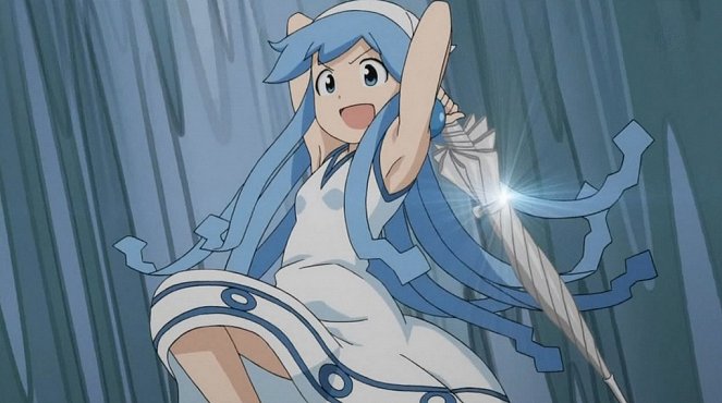 Squid Girl - Aren`t You a Squiddle Under the Weather? / Ink That a New Ability? / Squidn`t You Bring an Umbrella? - Photos