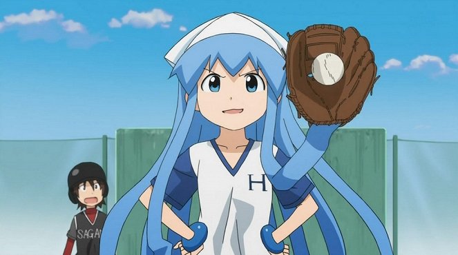 Squid Girl - Season 1 - Isn`t That a Teru Teru Bosquid? / What Squidsn`t There to Like? / One! Two! Three Squids, You`re Out! - Photos