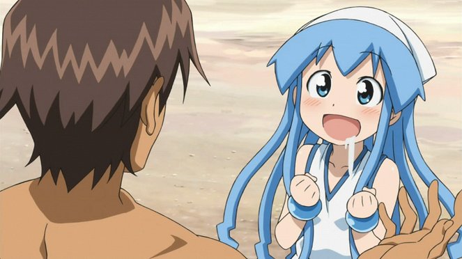 Squid Girl - Who`s Up For A Squid-vasion?! / Ink That`s A Love Rival?! / Making A Few Squid With Jellyfish - Photos