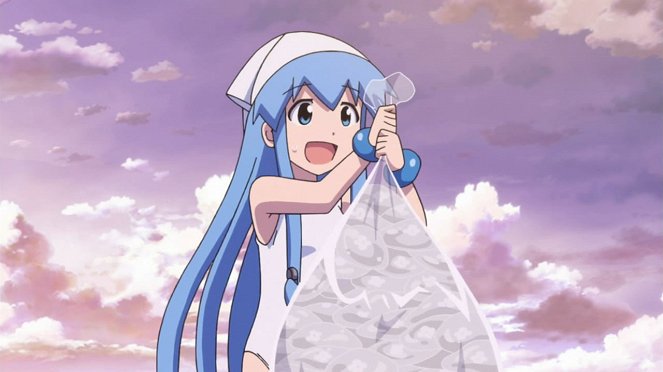 Squid Girl - Who`s Up For A Squid-vasion?! / Ink That`s A Love Rival?! / Making A Few Squid With Jellyfish - Photos