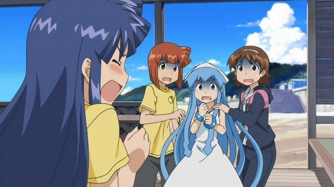 Squid Girl - Shall We Swim To An Elementary School?! / Squid In Cosplay?! / Floating Above Sea Level - Photos