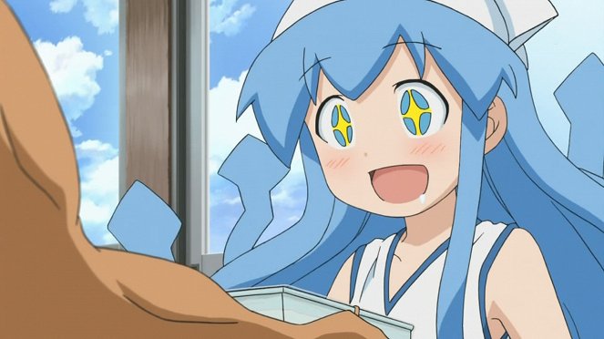 Squid Girl - How About A Squiddle Walk?! / Time To Squidzercise?! / Wanna Lend A Helping Tentacle?! - Photos
