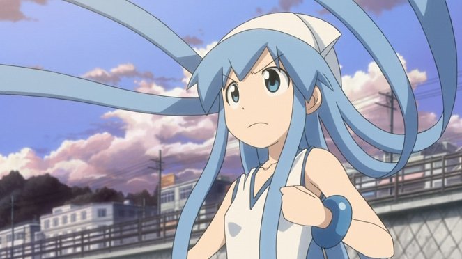 Squid Girl - How About A Squiddle Walk?! / Time To Squidzercise?! / Wanna Lend A Helping Tentacle?! - Photos