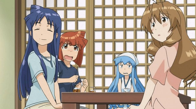 Squid Girl - Season 2 - Care To Squidertain Our Guests?! / Ink That Amnesia?! / You Porpoise Joining The Club?! - Photos