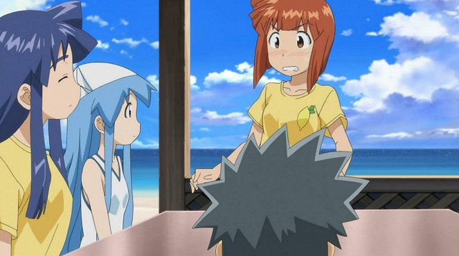 Squid Girl - Care To Squidertain Our Guests?! / Ink That Amnesia?! / You Porpoise Joining The Club?! - Photos