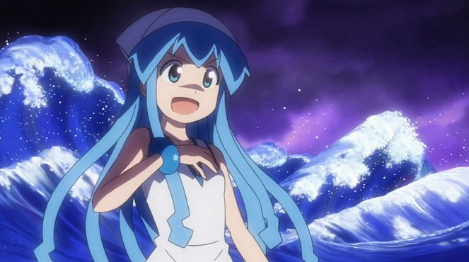 Squid Girl - Watch My Shell While I`m Out?! / Quitting Cold Squid?! / Come Down With A Squiddle Heat Stroke?! - Photos