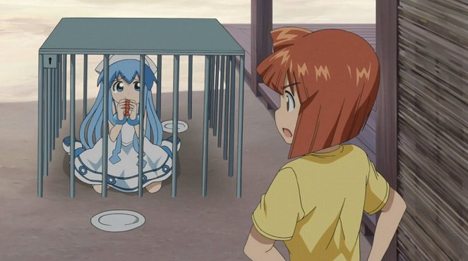 Squid Girl - Watch My Shell While I`m Out?! / Quitting Cold Squid?! / Come Down With A Squiddle Heat Stroke?! - Photos