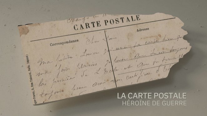 Faire l’histoire - La Carte postale, héroïne de guerre - De la película