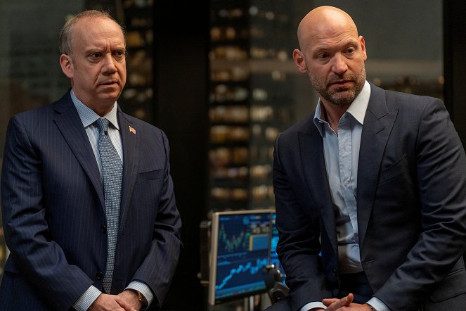 Billions - Season 5 - Victory Smoke - Photos - Paul Giamatti, Corey Stoll