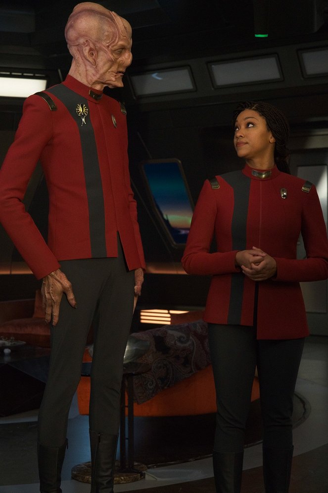 Star Trek: Discovery - Season 4 - Anomaly - Photos - Doug Jones, Sonequa Martin-Green