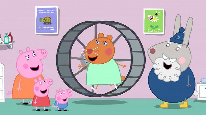 Świnka Peppa - Doctor Hamster's Big Present - Z filmu