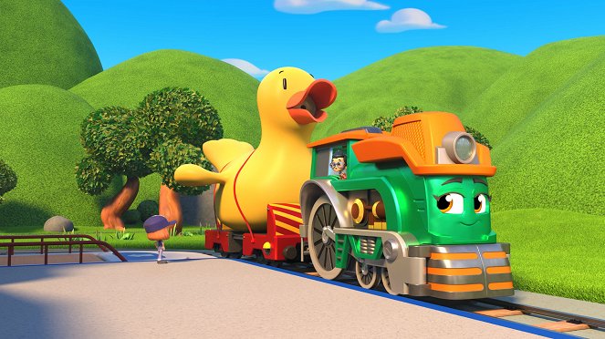 Mighty Express - Season 5 - El efecto dominó/¡Patos al tren! - De la película