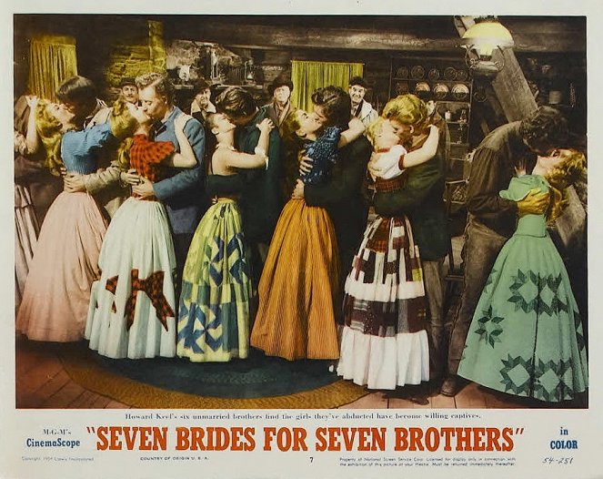 Zeven bruiden voor zeven broeders - Lobbykaarten