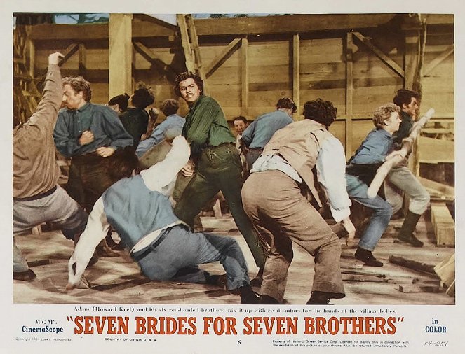 Sete Noivas para Sete Irmãos - Cartões lobby