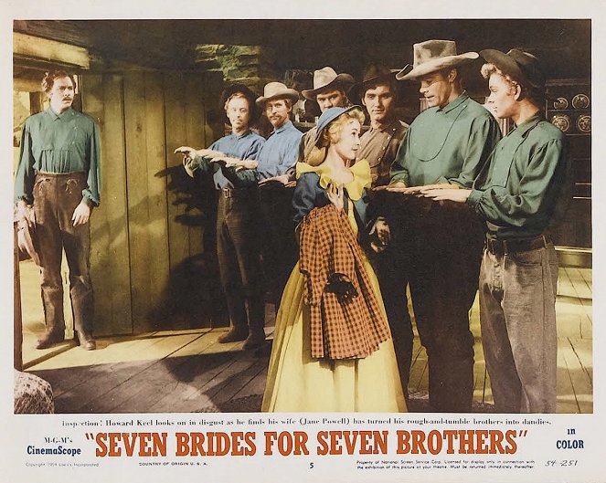 Zeven bruiden voor zeven broeders - Lobbykaarten