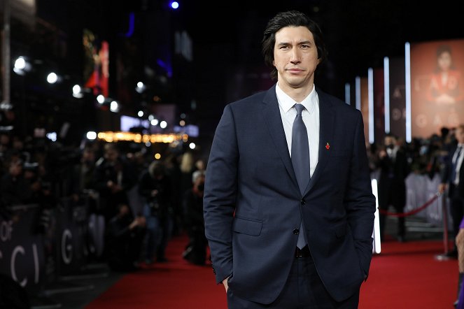 House of Gucci - Events - UK Premiere Of "House of Gucci" at Odeon Luxe Leicester Square on November 09, 2021 in London, England - Adam Driver