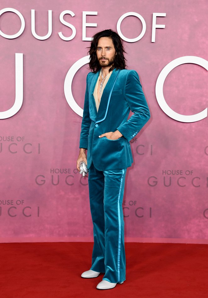House of Gucci - Tapahtumista - UK Premiere Of "House of Gucci" at Odeon Luxe Leicester Square on November 09, 2021 in London, England - Jared Leto