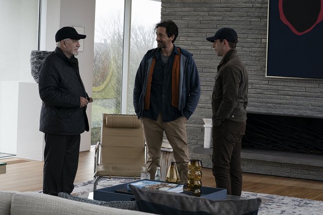 Succession - Season 3 - Lion in the Meadow - Photos - Brian Cox, Adrien Brody, Jeremy Strong