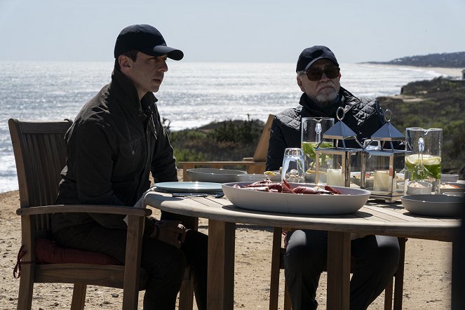 Succession - Strandspaziergang - Filmfotos - Jeremy Strong, Brian Cox
