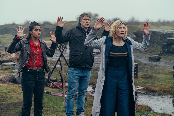 Doctor Who - War of the Sontarans - Photos - Mandip Gill, John Bishop, Jodie Whittaker