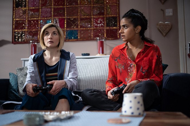 Doctor Who - Once, Upon Time - Van film - Jodie Whittaker, Mandip Gill