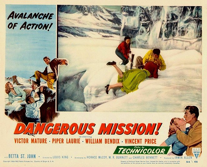 Dangerous Mission - Lobby Cards