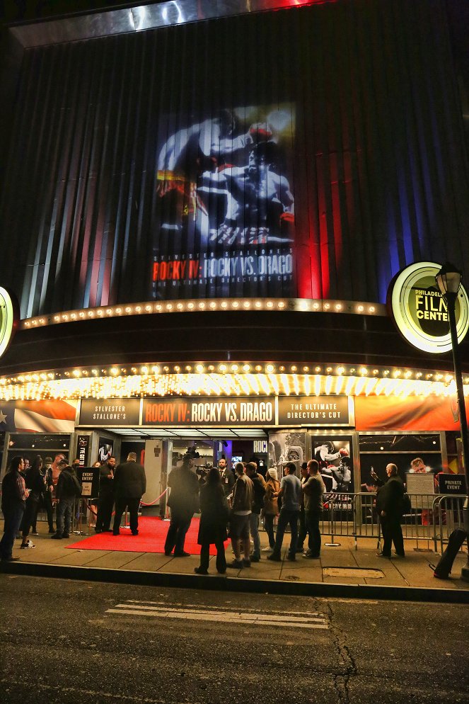 Rocky IV - Z akcí - Premiere of ROCKY IV: ROCKY VS. DRAGO - THE ULTIMATE DIRECTOR’S CUT with filmmaker and star Sylvester Stallone at Philadelphia Film Center in Philadelphia on Thursday, November 11, 2021