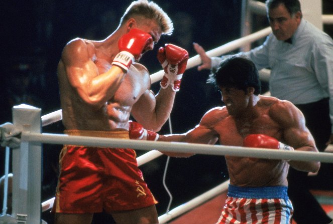 Rocky IV - De la película - Dolph Lundgren, Sylvester Stallone