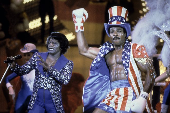 Rocky IV - Photos - James Brown, Carl Weathers