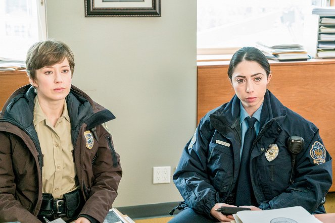 Fargo - Season 3 - Le Dieu sans merci - Tournage - Carrie Coon, Olivia Sandoval