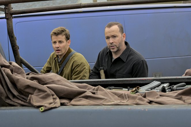Blue Bloods - Crime Scene New York - Season 11 - Justifies the Means - Photos - Will Estes, Donnie Wahlberg
