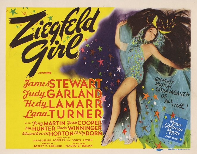 Las chicas de Ziegfeld - Fotocromos