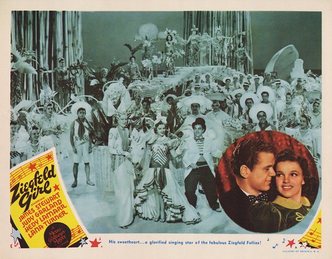 Ziegfeld Girl - Lobby karty - Jackie Cooper, Judy Garland