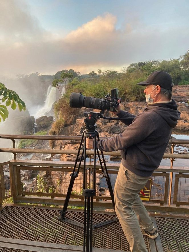 Phänomenale Natur - Die Iguazu-Wasserfälle - Ein ökologischer Schatz - Dreharbeiten