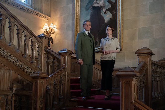 Downton Abbey: Nowa epoka - Z filmu - Hugh Bonneville, Michelle Dockery
