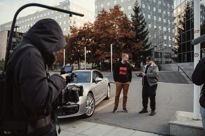 Výměna aut limited edition - Z natáčení - Libor Bouček, Ezy Hýbl