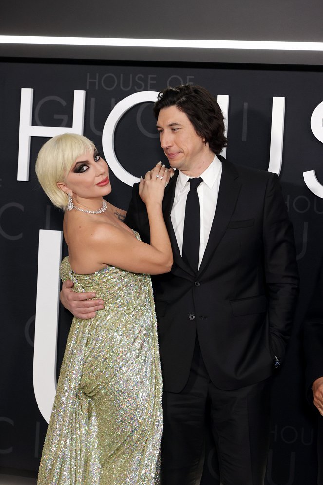 House of Gucci - Evenementen - Los Angeles premiere of MGM's 'House of Gucci' at Academy Museum of Motion Pictures on November 18, 2021 in Los Angeles, California - Lady Gaga, Adam Driver