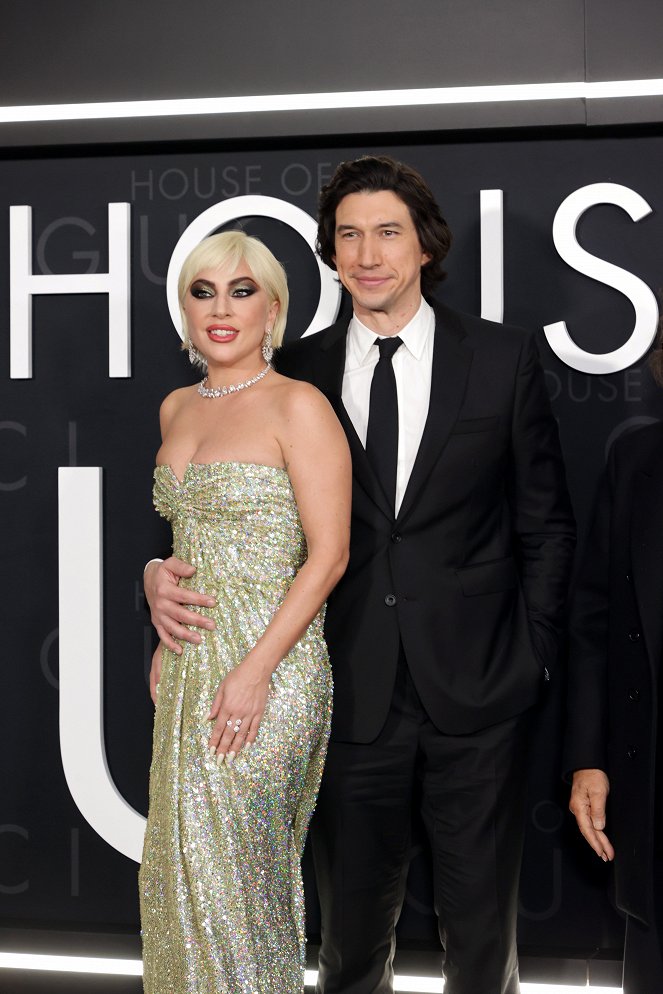 Klan Gucci - Z akcí - Los Angeles premiere of MGM's 'House of Gucci' at Academy Museum of Motion Pictures on November 18, 2021 in Los Angeles, California - Lady Gaga, Adam Driver