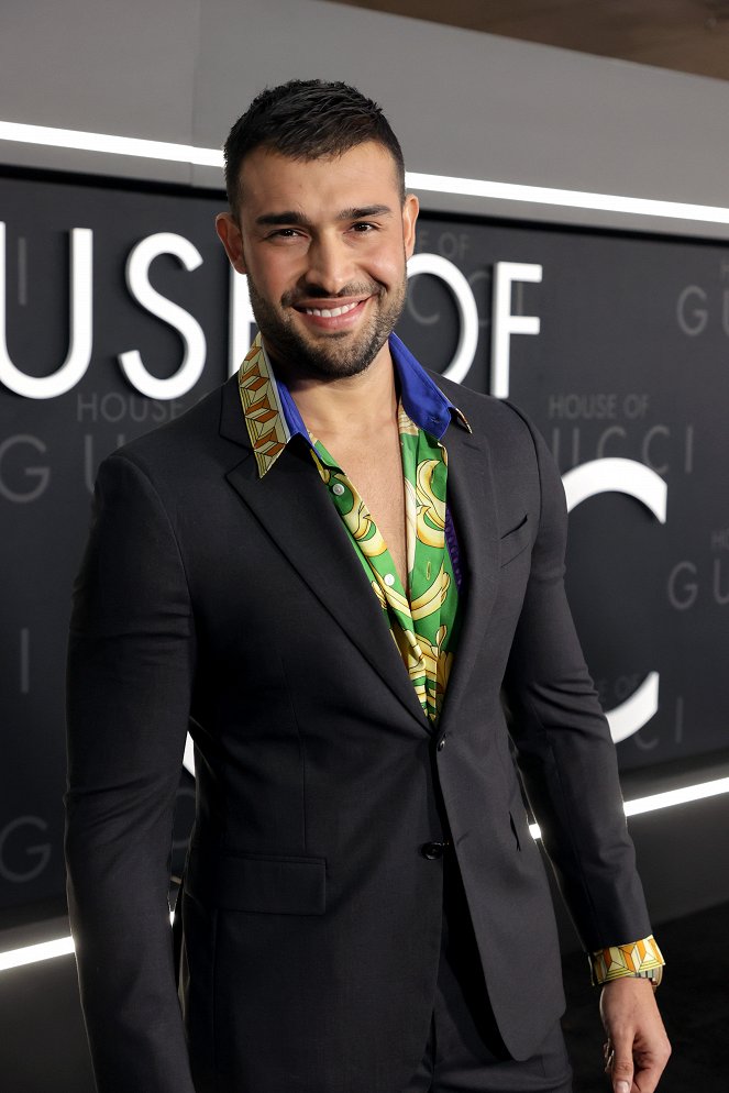 Klan Gucci - Z akcií - Los Angeles premiere of MGM's 'House of Gucci' at Academy Museum of Motion Pictures on November 18, 2021 in Los Angeles, California - Sam Asghari