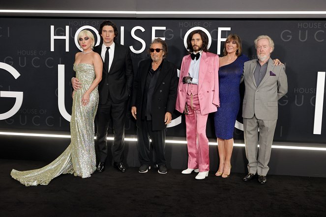 A Gucci-ház - Rendezvények - Los Angeles premiere of MGM's 'House of Gucci' at Academy Museum of Motion Pictures on November 18, 2021 in Los Angeles, California - Lady Gaga, Adam Driver, Al Pacino, Jared Leto, Giannina Facio-Scott, Ridley Scott