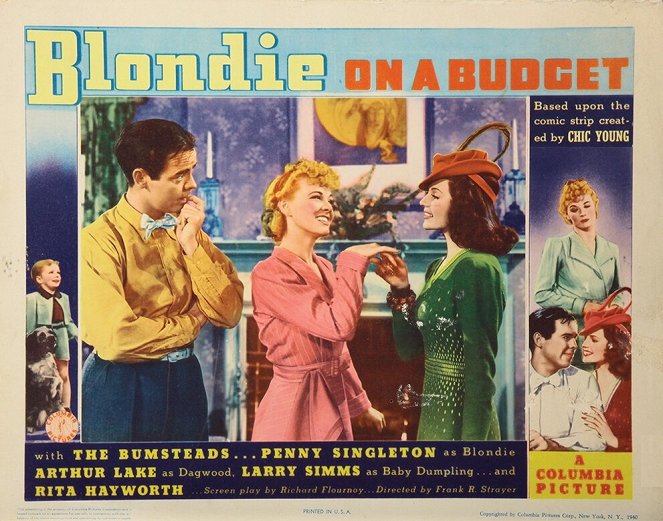 Blondie on a Budget - Lobby Cards