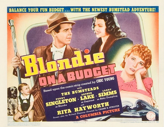 Blondie on a Budget - Lobbykaarten