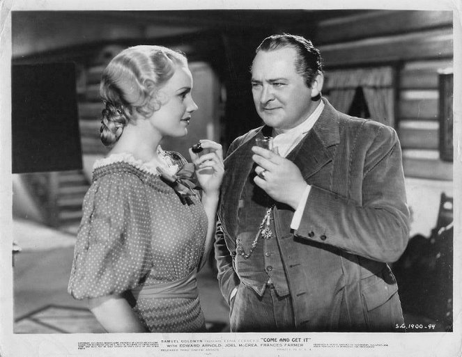 Come and Get It - Cartes de lobby - Frances Farmer, Edward Arnold