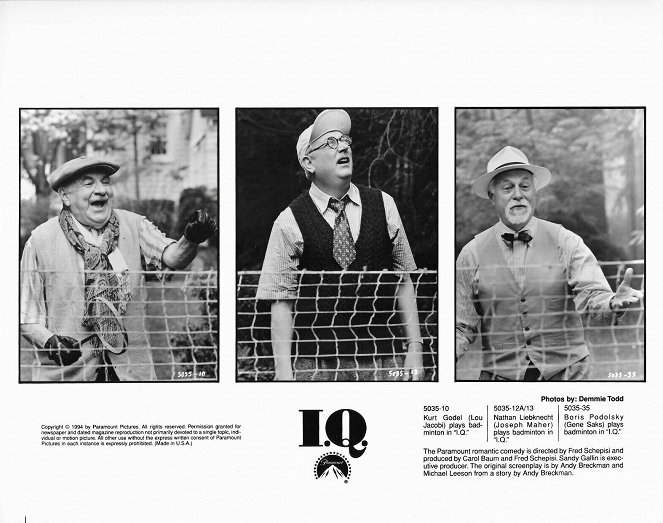 I.Q. - Lobby Cards