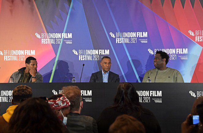 The Harder They Fall - Events - The Opening Night Gala for "The Harder They Fall" during the 65th BFI London Film Festival at The Royal Festival Hall on October 6, 2021 in London, England.