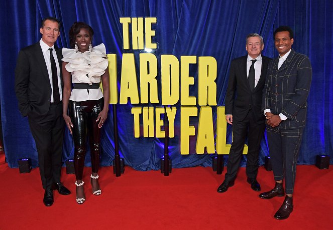 The Harder They Fall - Events - The Opening Night Gala for "The Harder They Fall" during the 65th BFI London Film Festival at The Royal Festival Hall on October 6, 2021 in London, England.