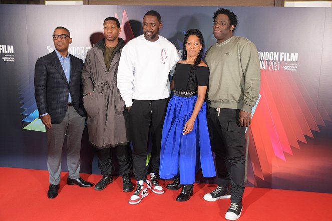 The Harder They Fall - Events - The Opening Night Gala for "The Harder They Fall" during the 65th BFI London Film Festival at The Royal Festival Hall on October 6, 2021 in London, England.