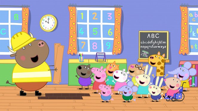 Peppa Pig - Season 6 - Mr Bull the Teacher - Van film
