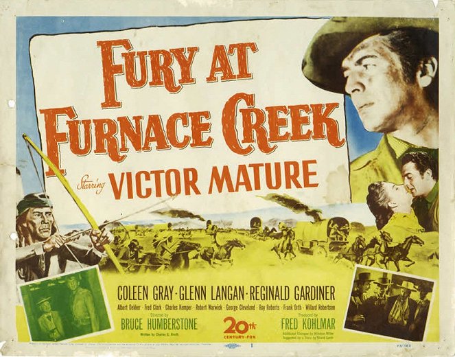 Fury at Furnace Creek - Lobby Cards